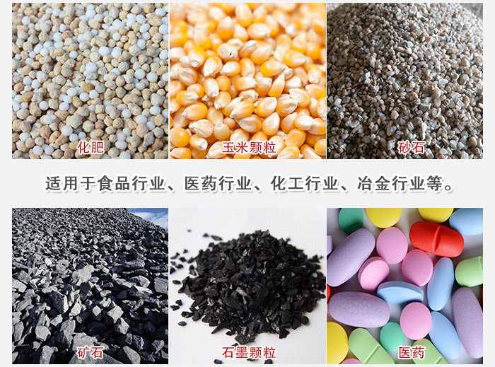 直線篩分機(jī)適用范圍：直線篩主要篩分一些散狀的顆?；蚍蹱畹奈锪?。