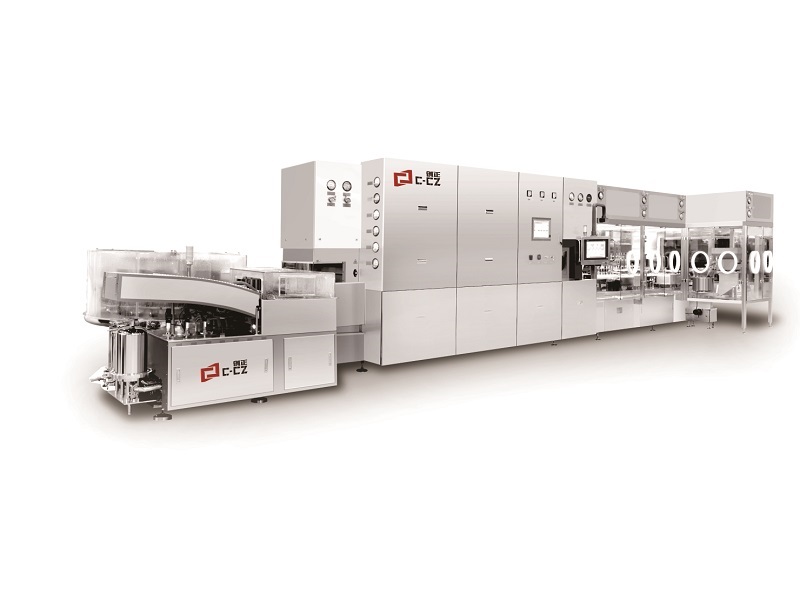 西林瓶洗烘灌裝加塞聯(lián)動(dòng)生產(chǎn)線(xiàn)